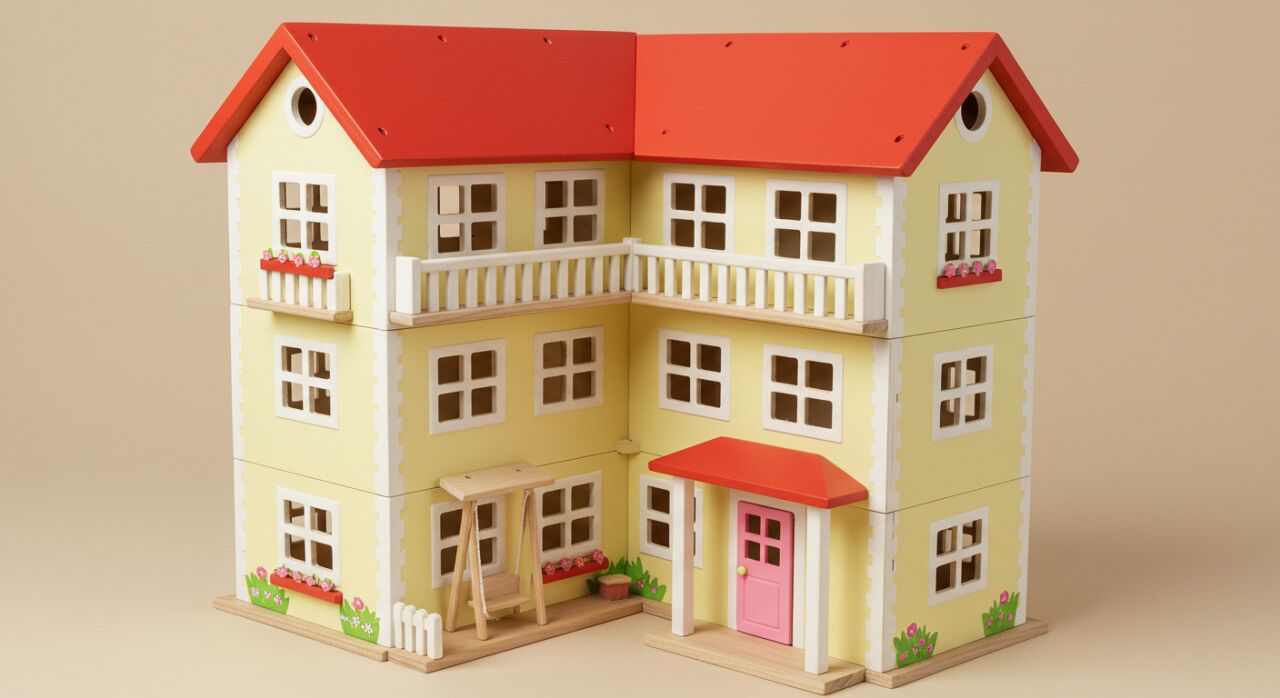 Barbie Ahşap Oyun Evi: Hand Craft Toys ile Eğitici ve Güvenli Alanlar