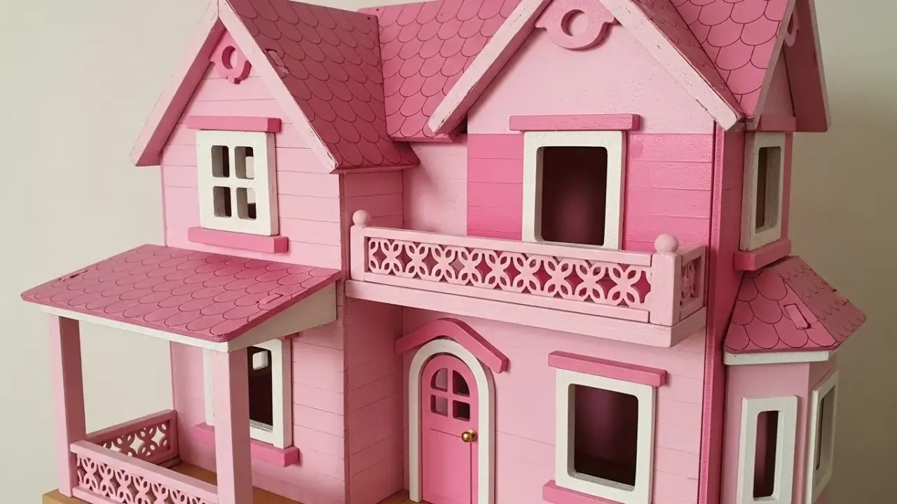 Lila Renkli Montessori Oyun Evi ile Çocuk Odalarında Estetik ve Eğitici Dönüşüm