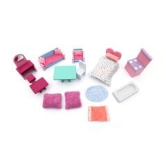 Ahşap Oyun Evi pembe