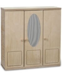 Ahşap Elbise Dolabı